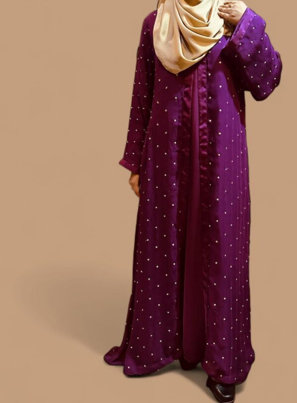 Formal chiffon Gown (plum)  size:56 - Image 2