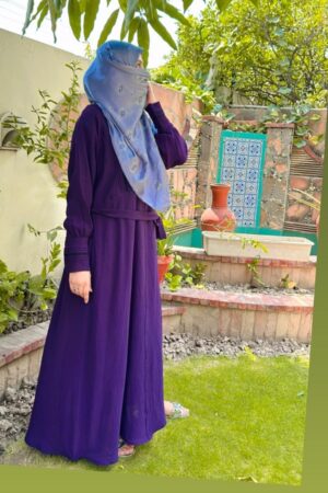 A Light weight breathable abaya xaa 01 size (56)