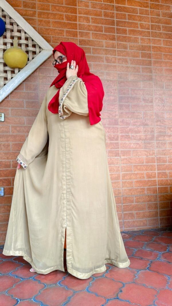 Crinkle chiffon abaya xaa 08 size:56