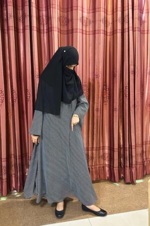 Printed abaya