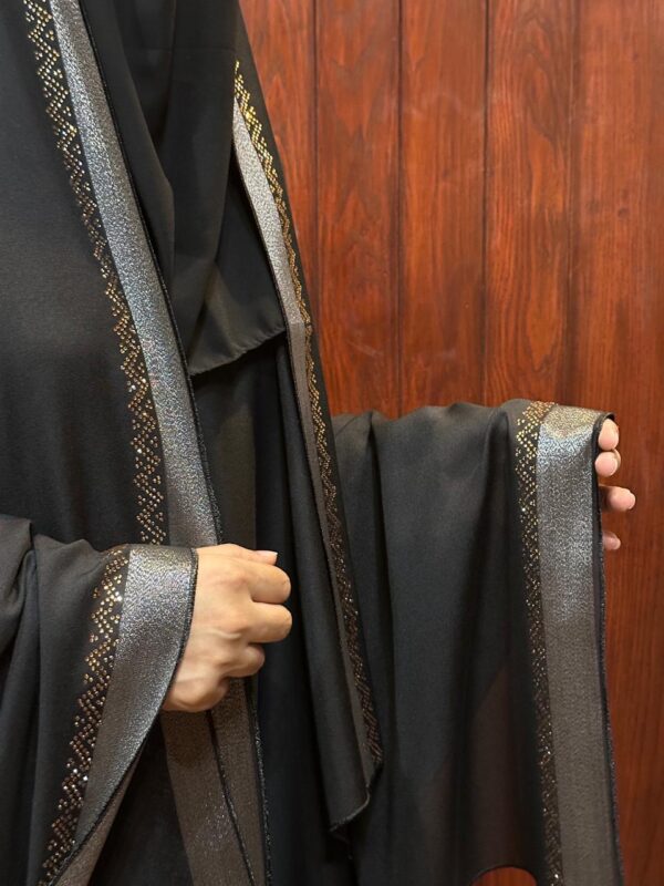 Traditional black chaadar xae 03 - Image 4