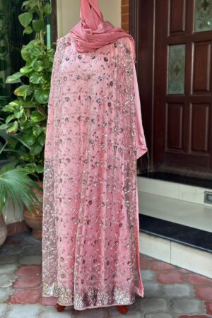 pink net Gown  size:56