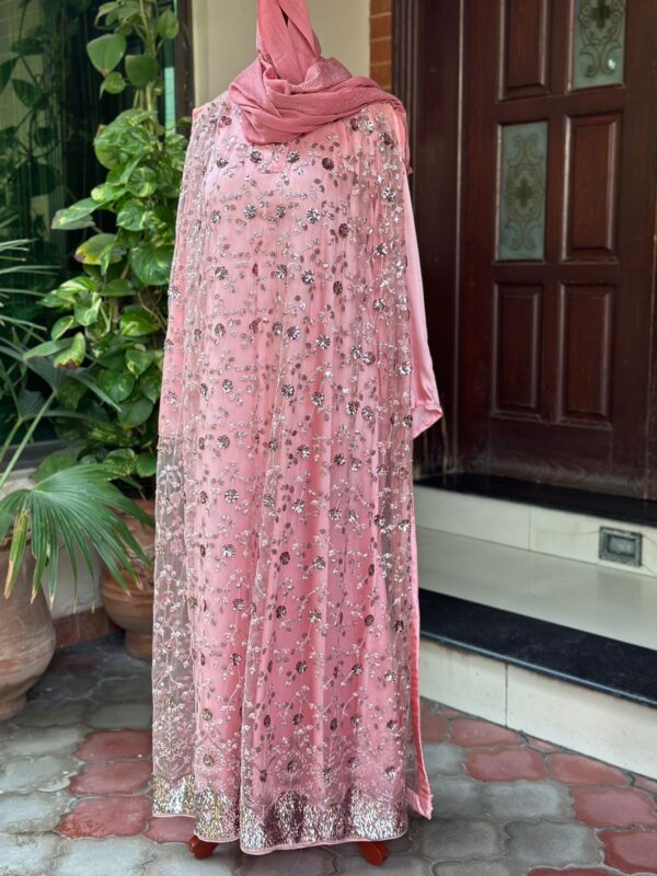 pink net Gown  size:56