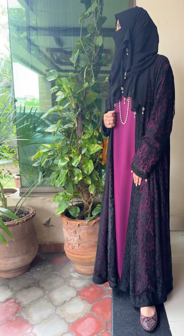 bBlack net Gown size:56 - Image 5