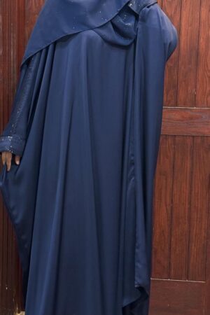 Nida blue with blue sequeins xaa 40