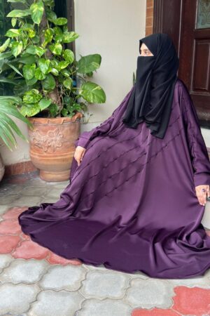 Diagnal beeds plum size 56
