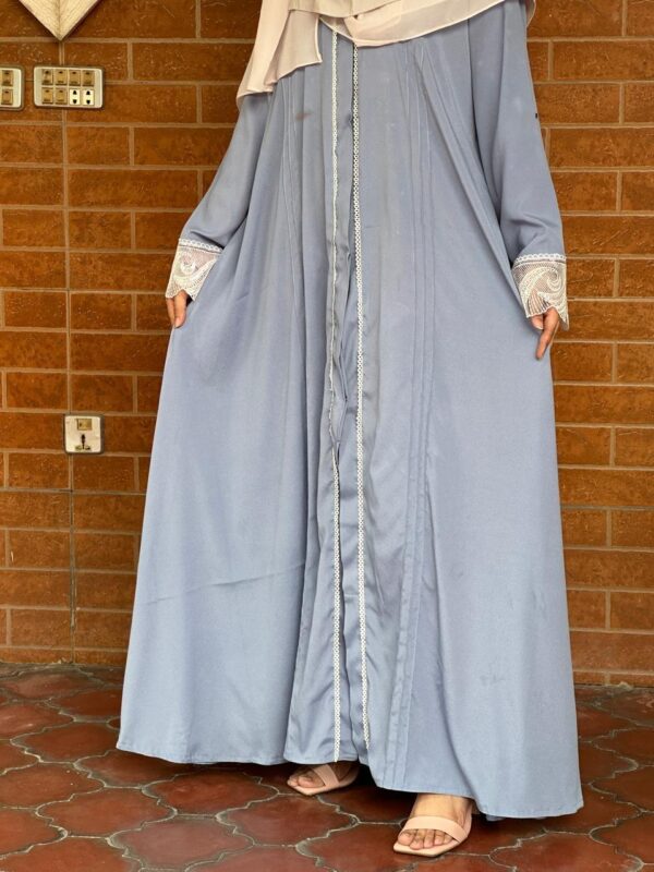 Baby blue abaya 🩵 🎯Code: xaa 16 - Image 3