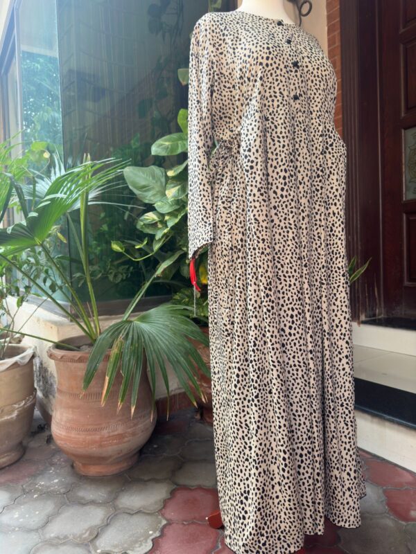 cheeta print abaya