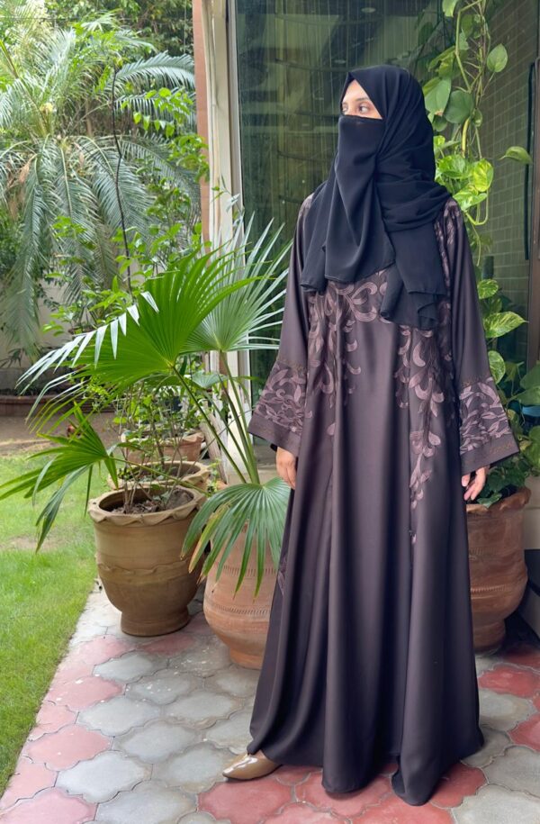 brown embroidery cedar xaa 27 size: 56 - Image 4