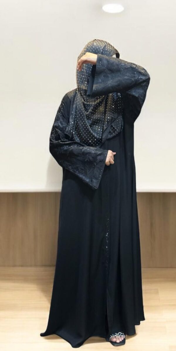 Nida black embroidery xaa 28 - Image 3