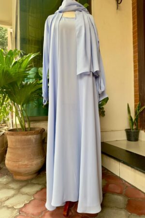 Pastel Blue abaya