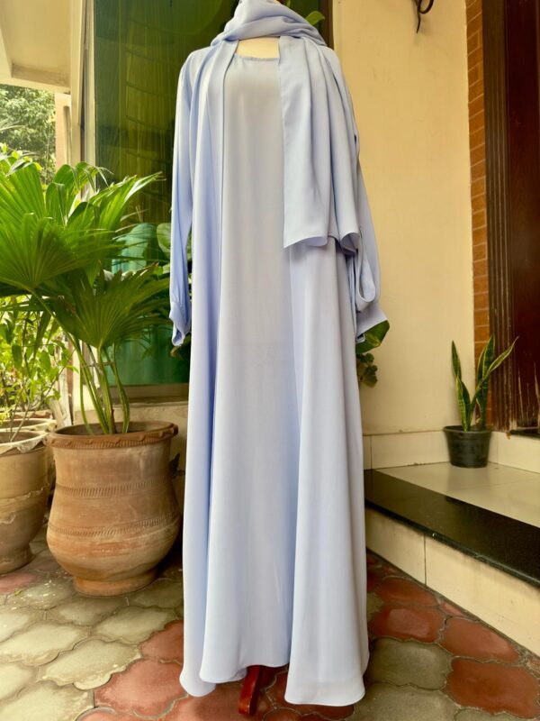 Pastel Blue abaya