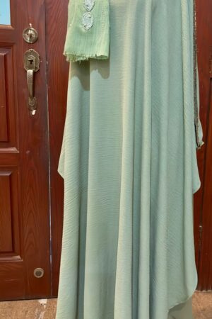 Mint green kaftan