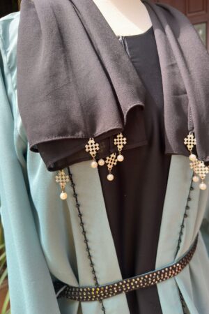 modesty meets elegance gown